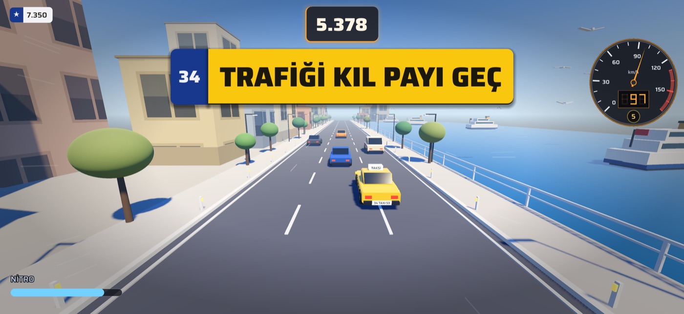Trafiği kıl payı geçme